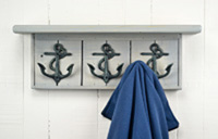 Anchor coat rack