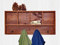 cubbie coat rack