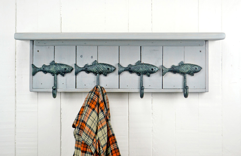 Alpine Craft Works- Fish Driftwood Coat Racks
