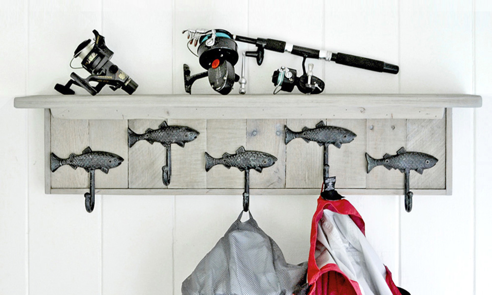 Alpine Craft Works- Fish Driftwood Coat Racks