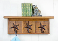 Starfish coat rack